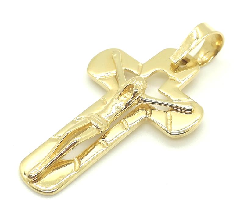Ciondolo  oro giallo 750/1000 croce