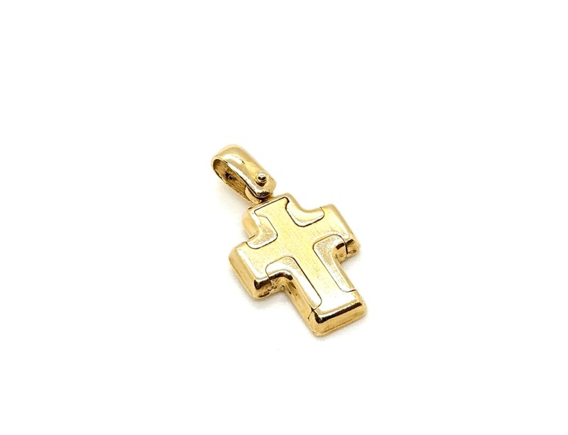 Ciondolo  oro giallo 750/1000 croce