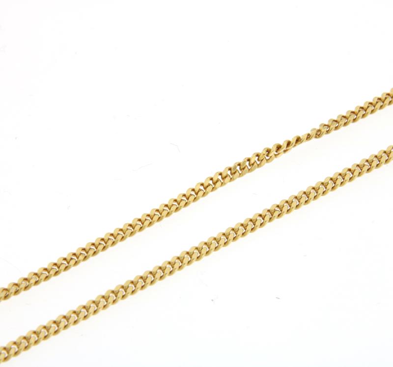 Collana cm 50 oro giallo 750\1000 groumette cm 50