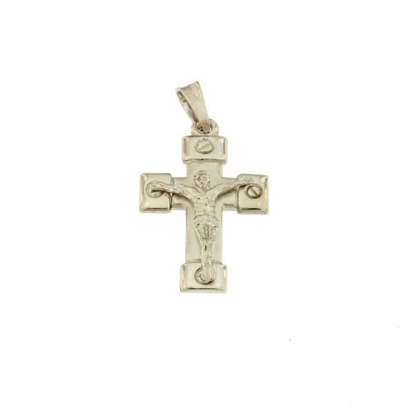 Croce oro bianco 750\1000 