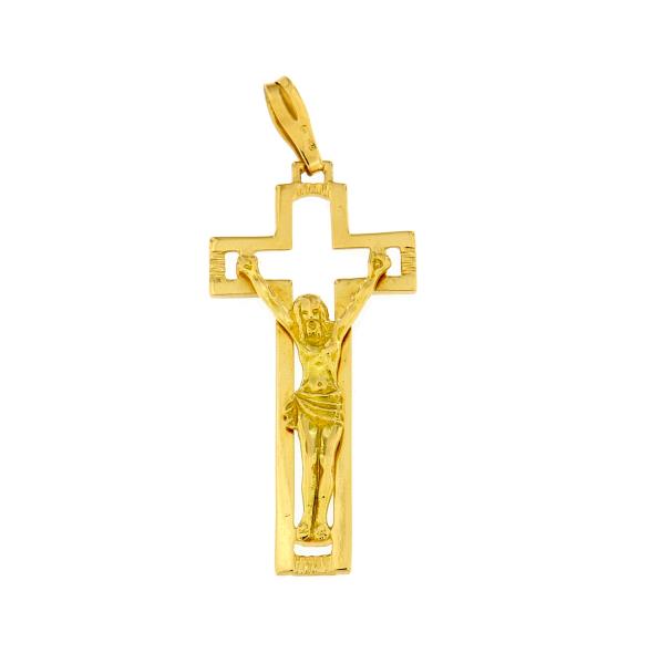 Croce oro giallo 750/1000