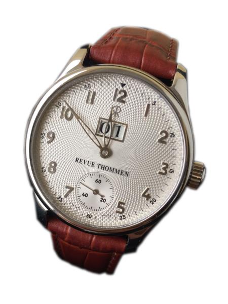 Revue thommen - orologio - uomo men's airspeed xlarge big date  ref. 16060.3